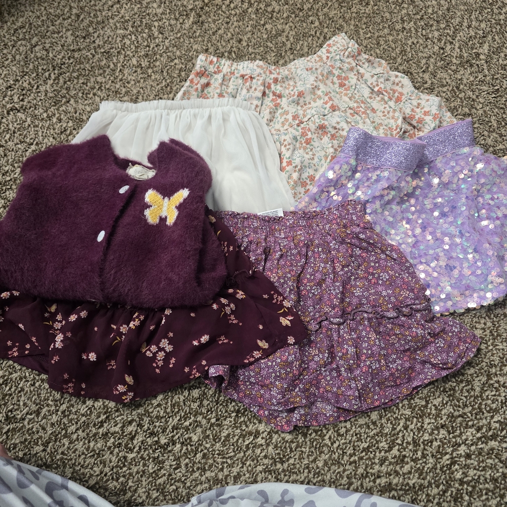 Girls Skirt Lot
